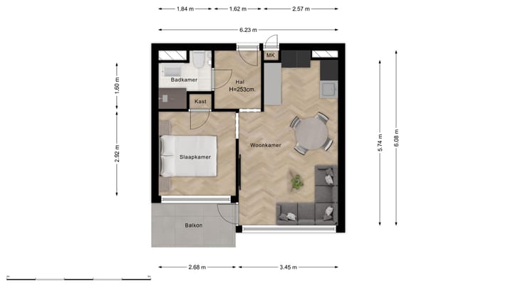 Foto 28 van Bachstraat 114