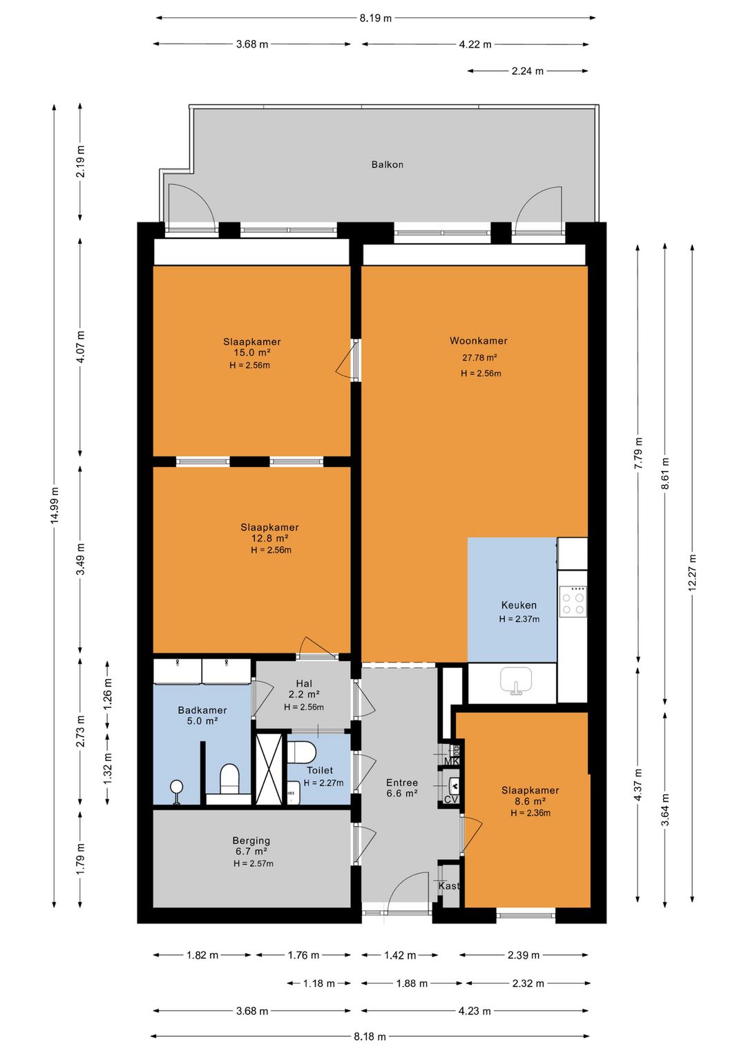 Foto 7 van Vestpoort 13