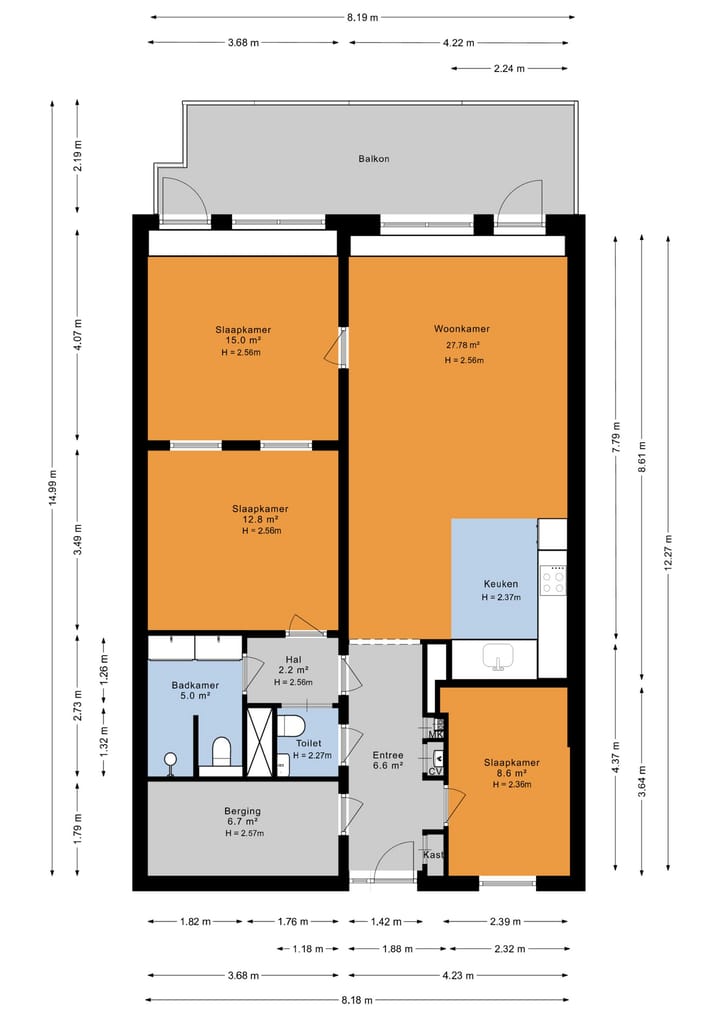 Foto 7 van Vestpoort 13