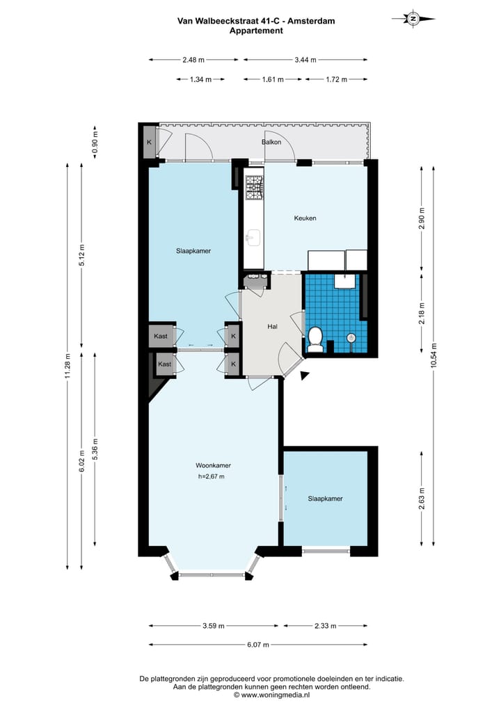 Foto 28 van Van Walbeeckstraat 41-C