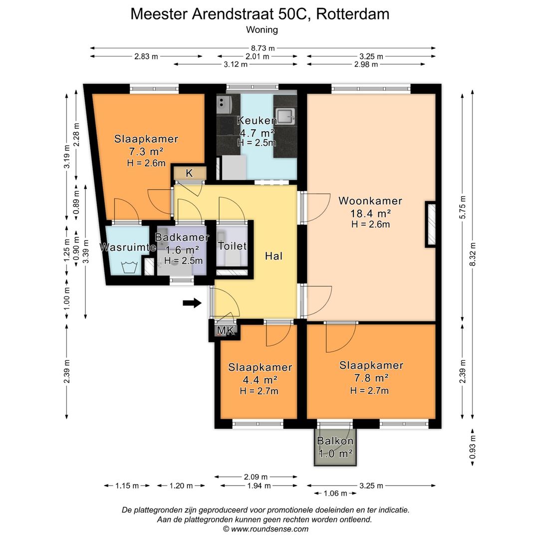 Foto 17 van Meester Arendstraat 50-C