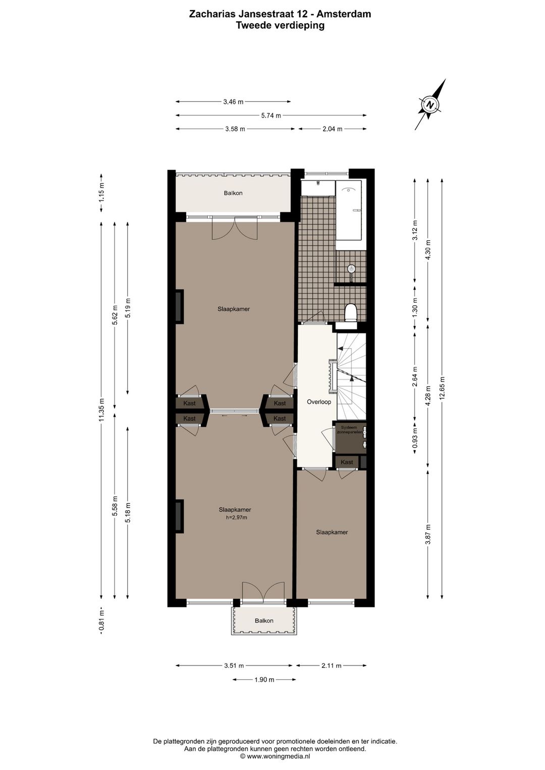 Foto 58 van Zacharias Jansestraat 12