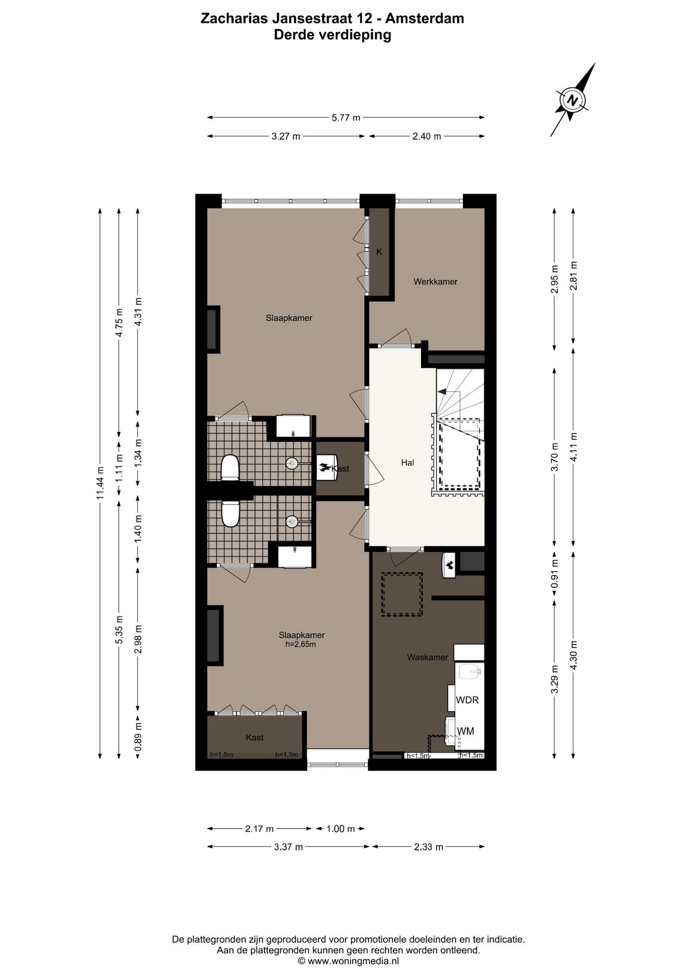 Foto 59 van Zacharias Jansestraat 12