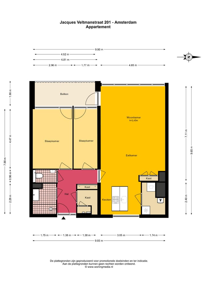 Foto 21 van Jacques Veltmanstraat 201