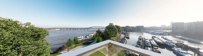Impressie terras