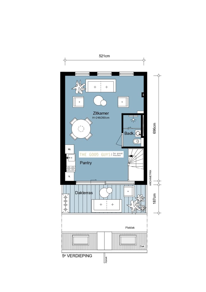 Foto 37 van Cornelis Anthoniszstraat 63-3