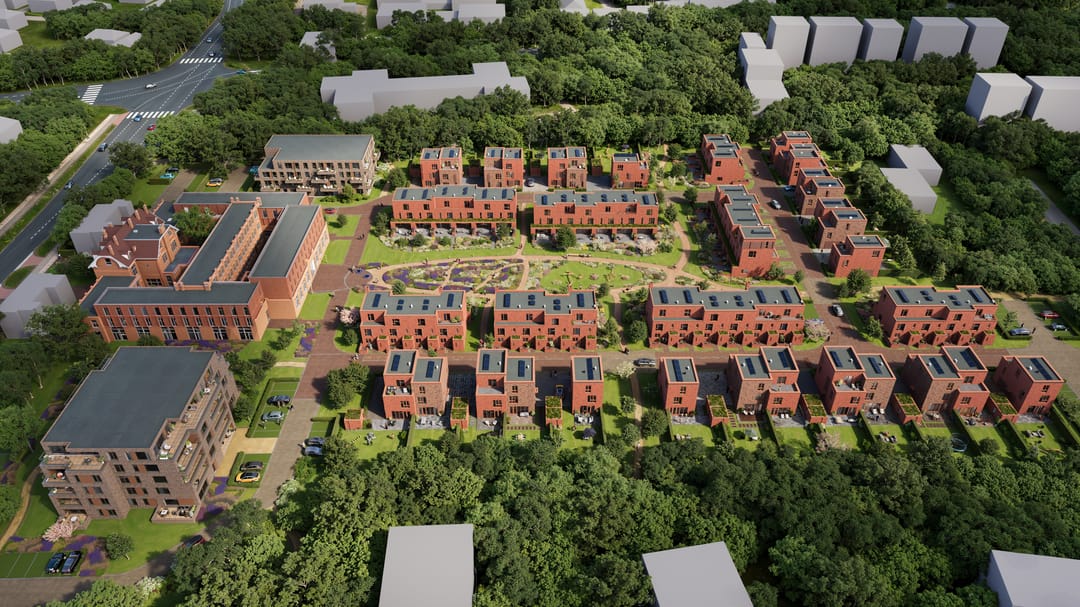 Foto 7 van Twee-onder-een-kapwoningen (Bouwnr. 57)