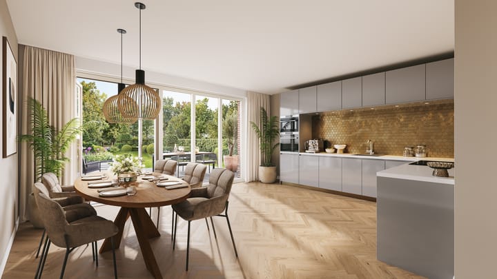 Foto 6 van Twee-onder-een-kapwoningen (Bouwnr. 66)