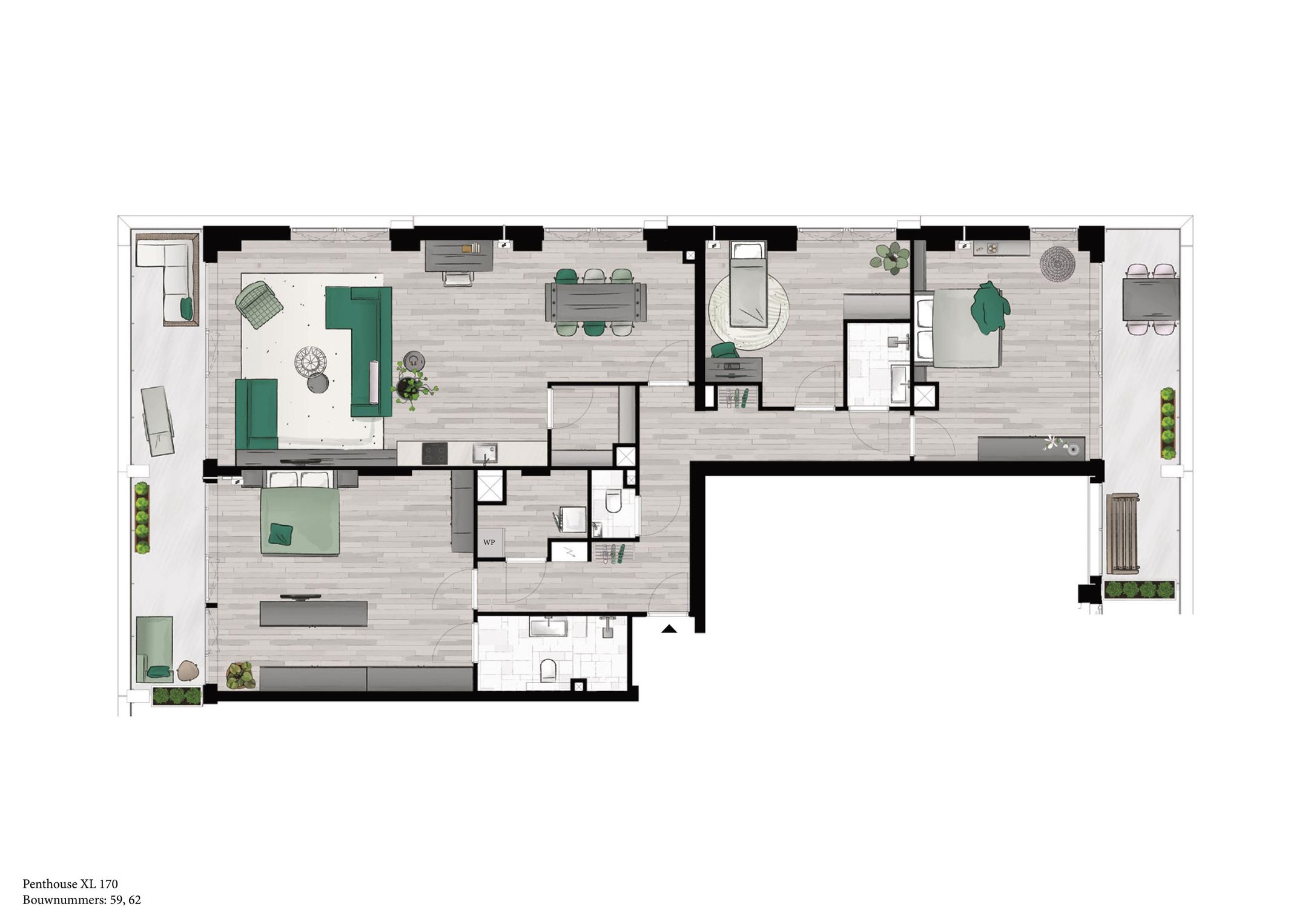 Photo 3 of Penthouse XL (Bouwnr. 59)