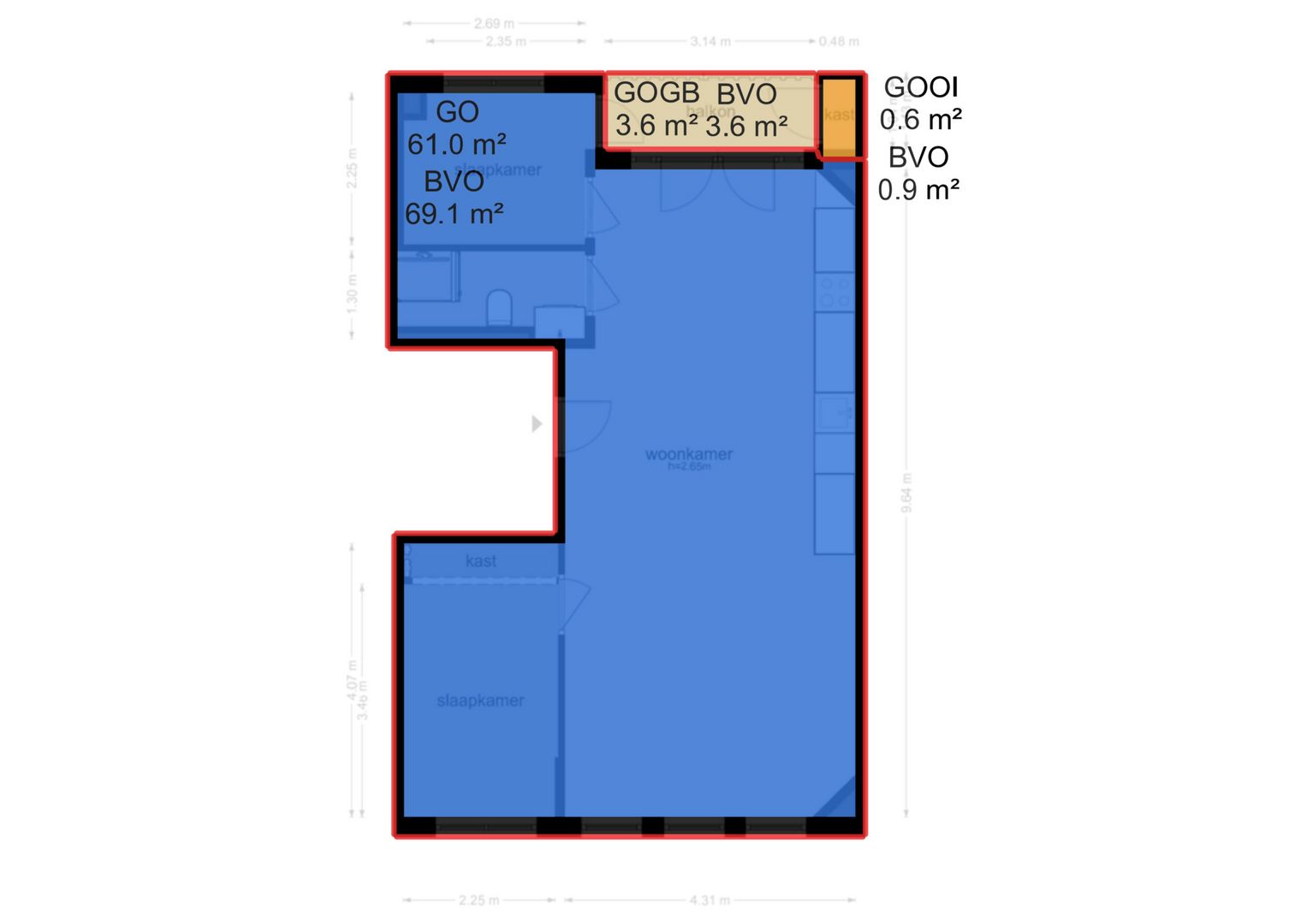 Foto 27 van Van Kinsbergenstraat 53-2