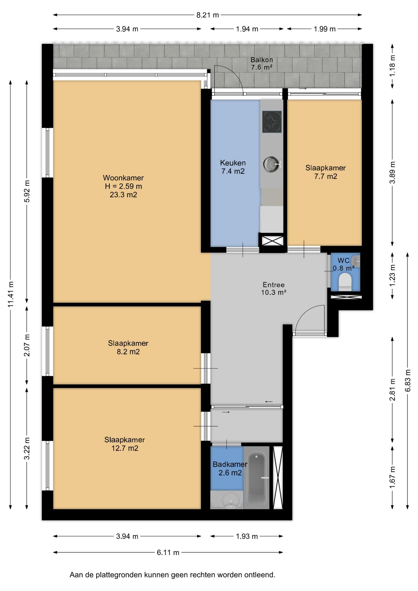 Foto 44 van Burgemeester van Alphenstraat 59-F8