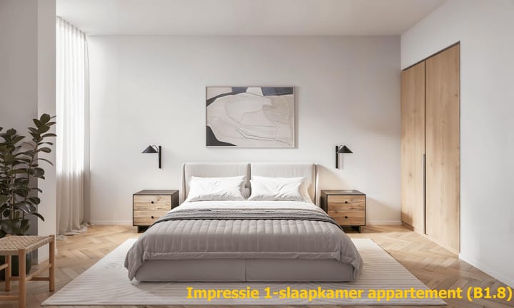 Photo 5 of 1 slaapkamer appartement (Bouwnr. B1.13)