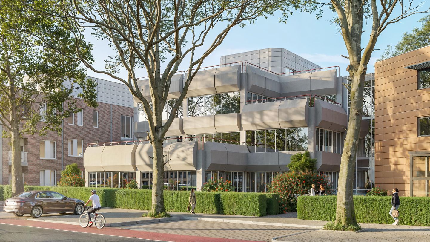 Foto 1 van 1 slaapkamer appartement (Bouwnr. B2.3)