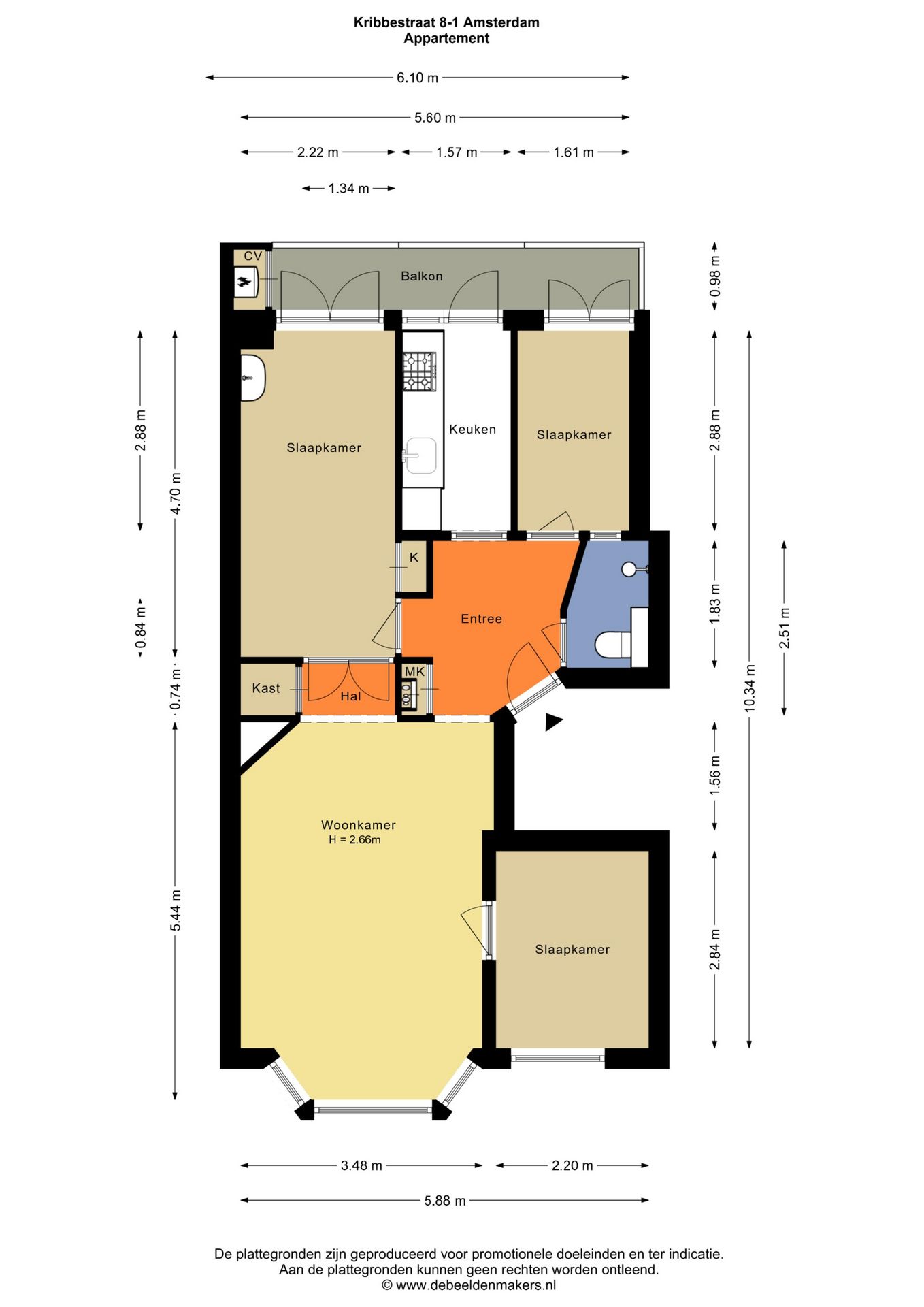 Foto 4 van Kribbestraat 8-1