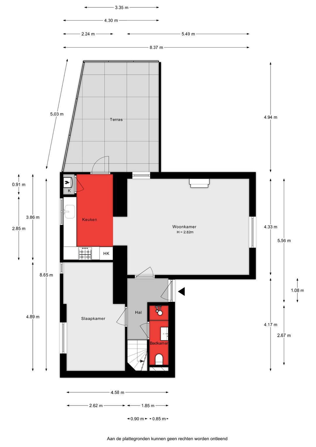 Foto 73 van Kleine Spuistraat 2-A