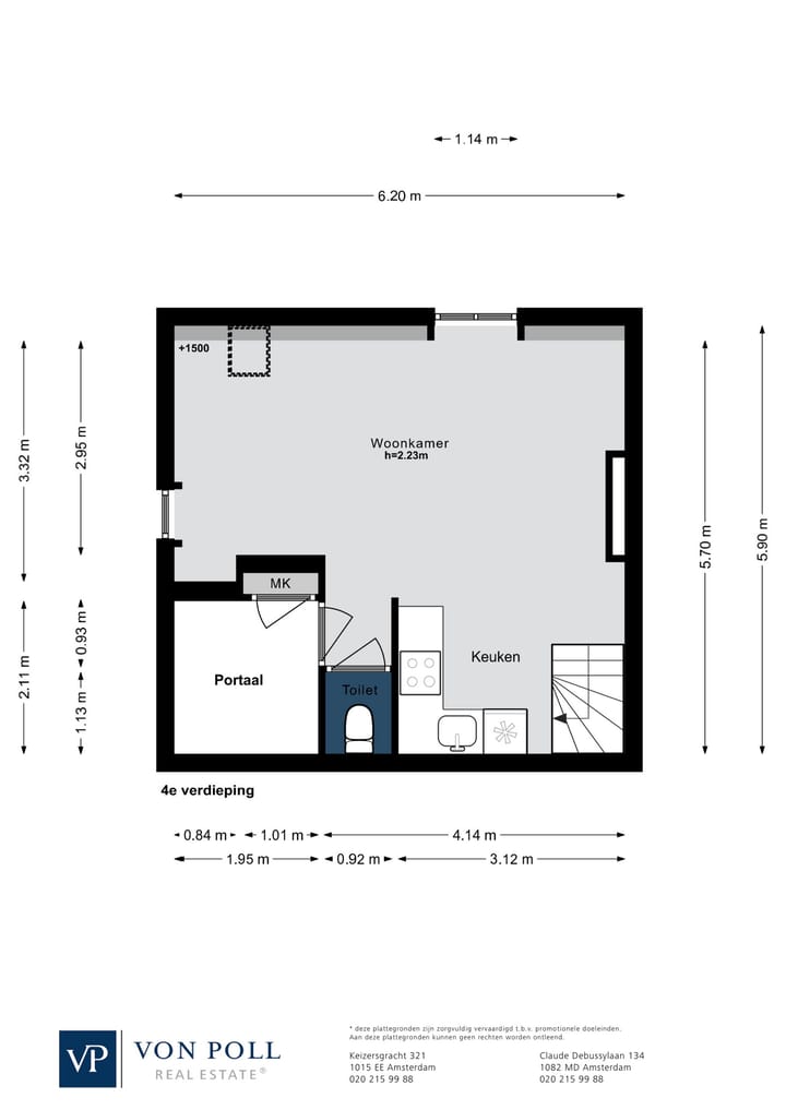 Foto 40 van Overtoom 206-4
