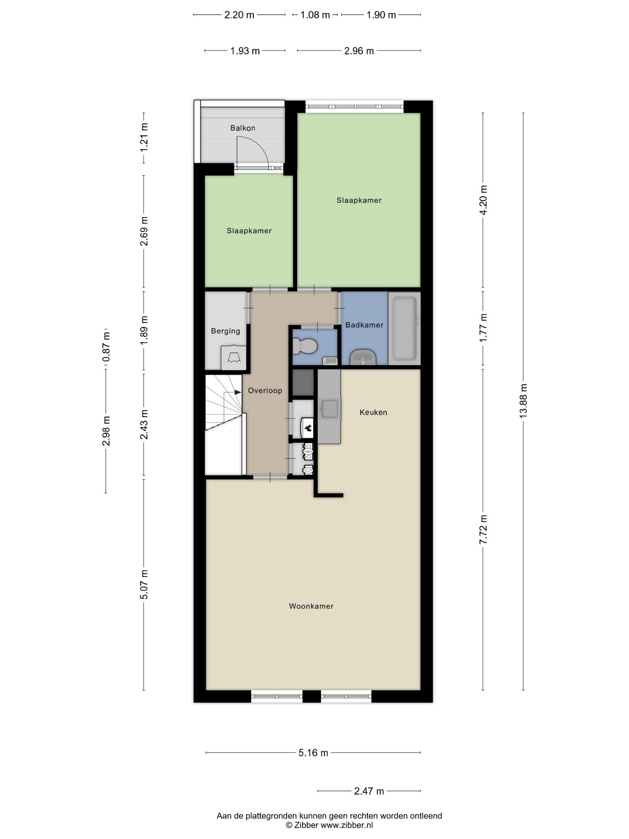 Foto 24 van Wycker Grachtstraat 1-A18