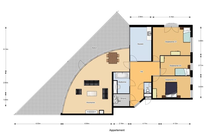 Foto 24 van Dag Hammarskjöldhof 23