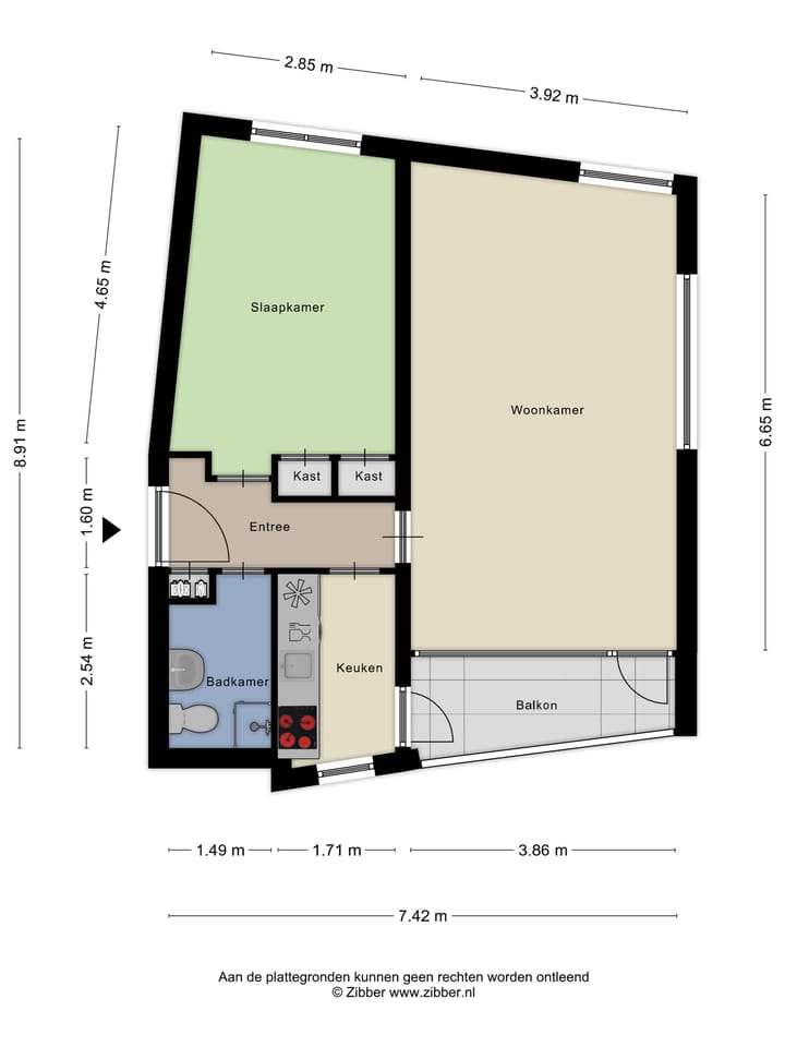 Foto 25 van Doormanstraat 31-O2