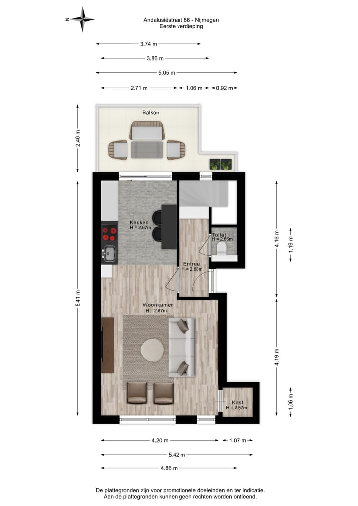 Foto 39 van Andalusiëstraat 86