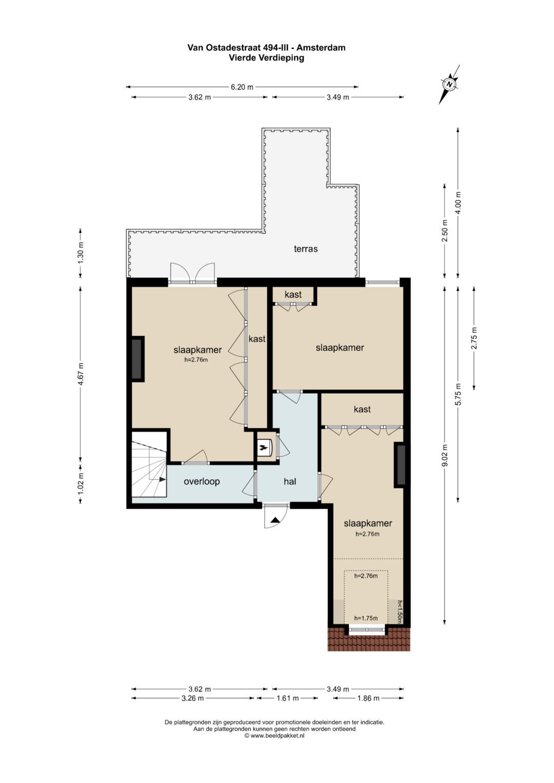 Photo 38 of Van Ostadestraat 494-3