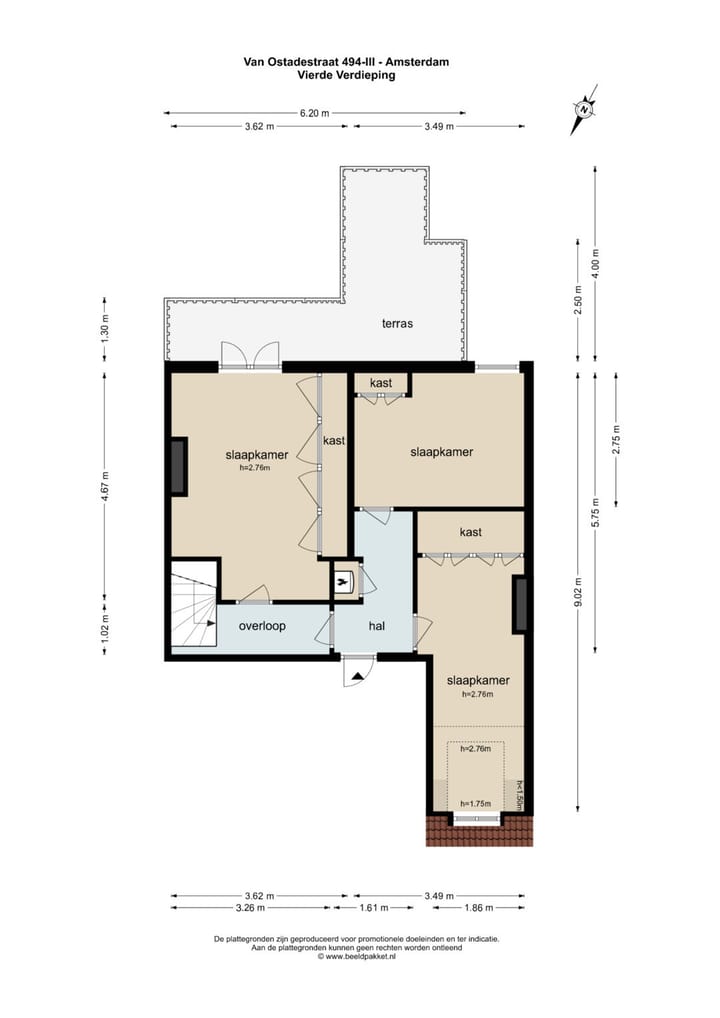 Foto 38 van Van Ostadestraat 494-3