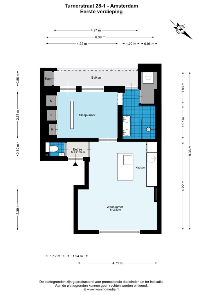 Foto 26 van Turnerstraat 28-1