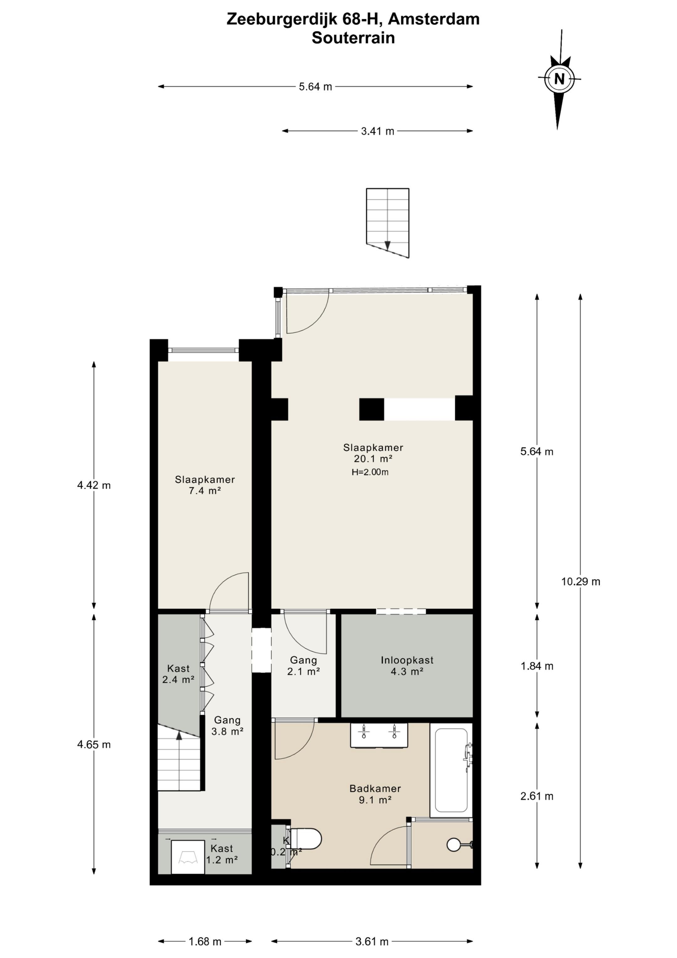 Foto 33 van Zeeburgerdijk 68-H