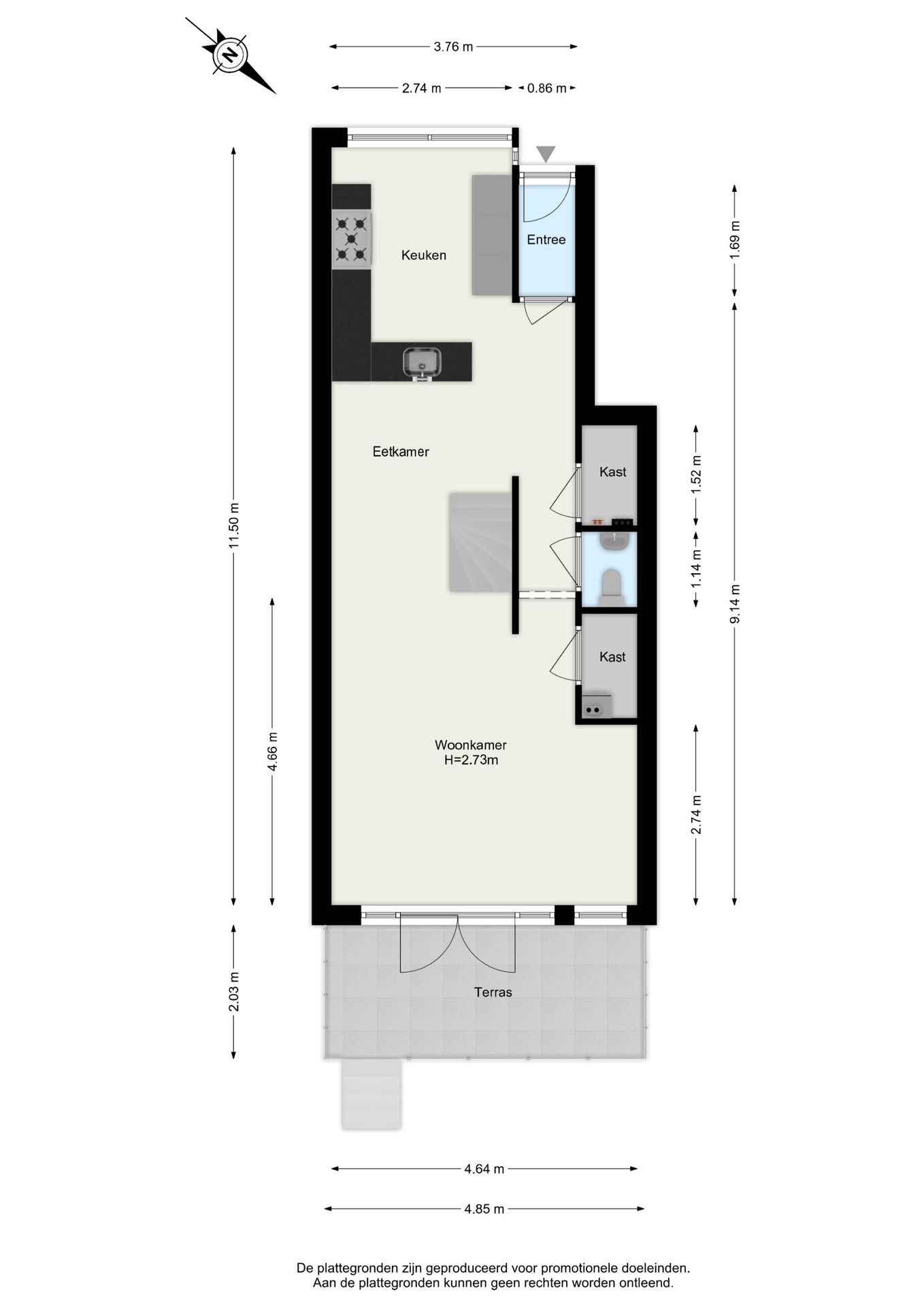 Foto 48 van Heemskerkstraat 46-B