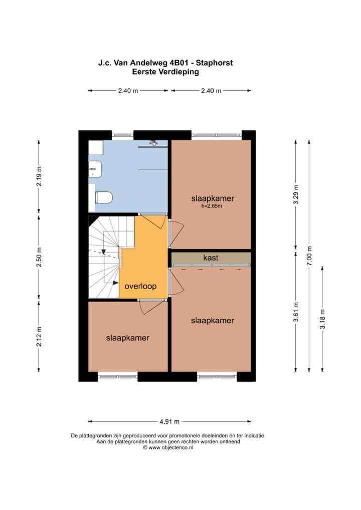 Foto 23 van JC van Andelweg 4-B01