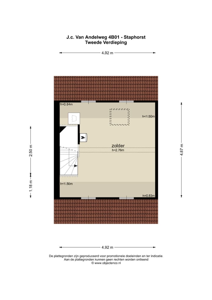 Foto 25 van JC van Andelweg 4-B01