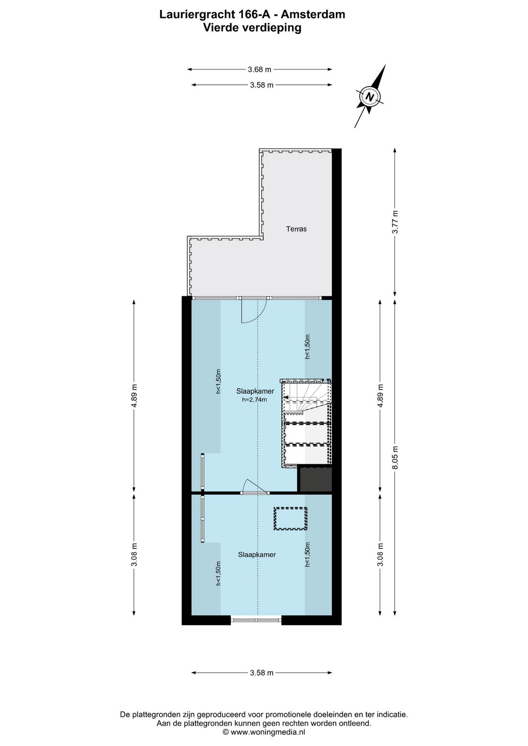 Foto 37 van Lauriergracht 166-A