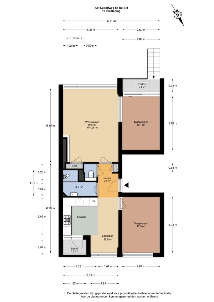 Foto 48 van Abt Ludolfweg 67