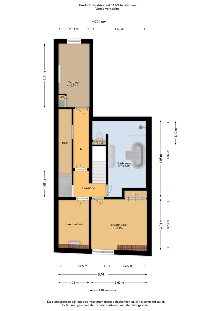 Foto 51 van Frederik Hendrikstraat 110-3