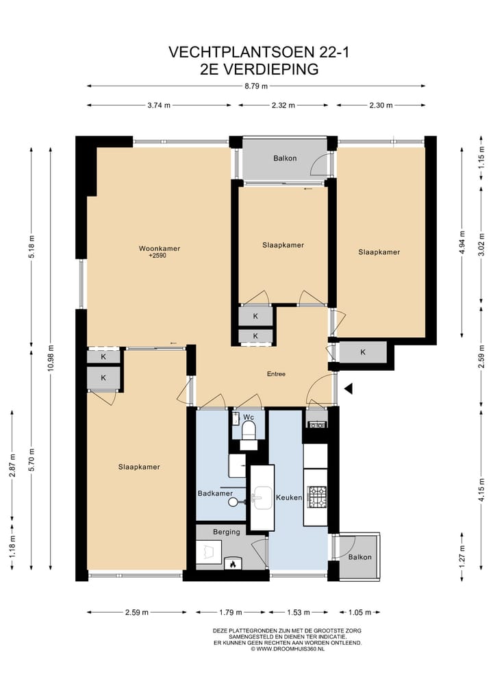 Foto 33 van Vechtplantsoen 22-1