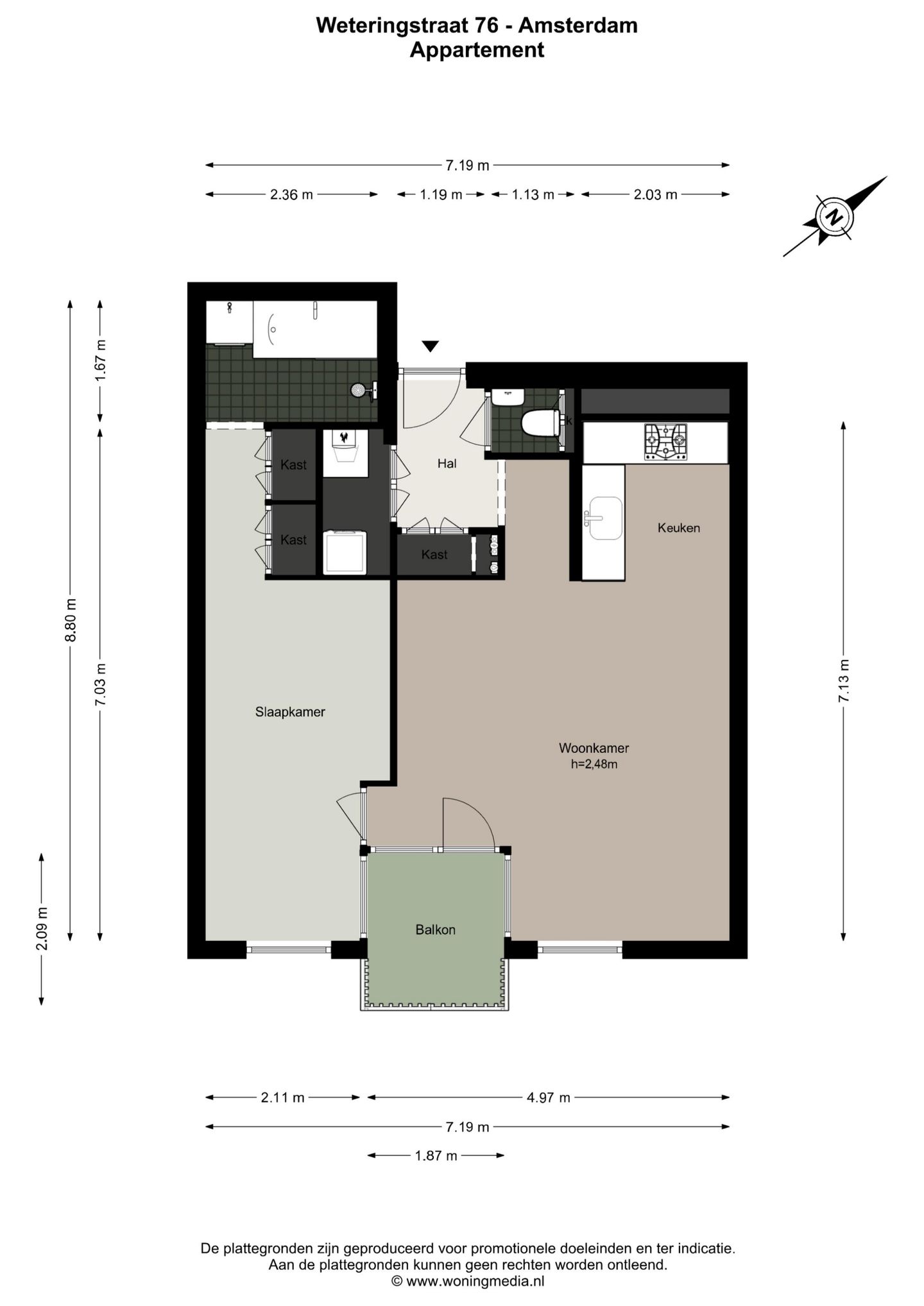 Foto 55 van Weteringstraat 76