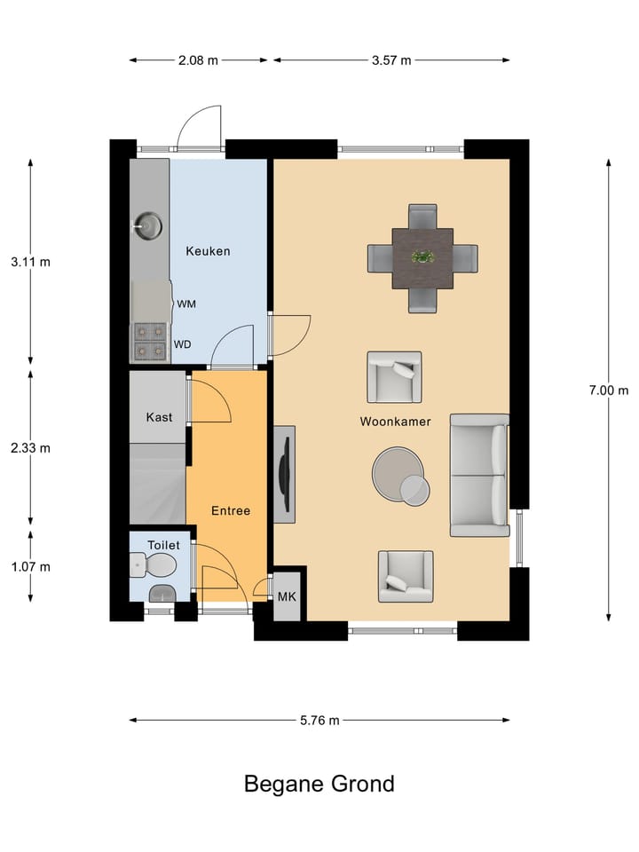 Foto 30 van Pastoor Sprengersstraat 12