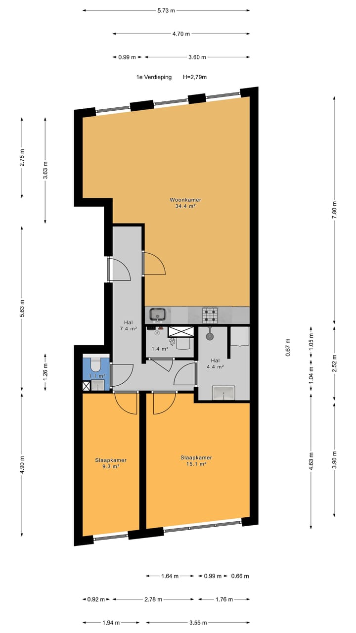 Foto 26 van Claes de Vrieselaan 81-A01