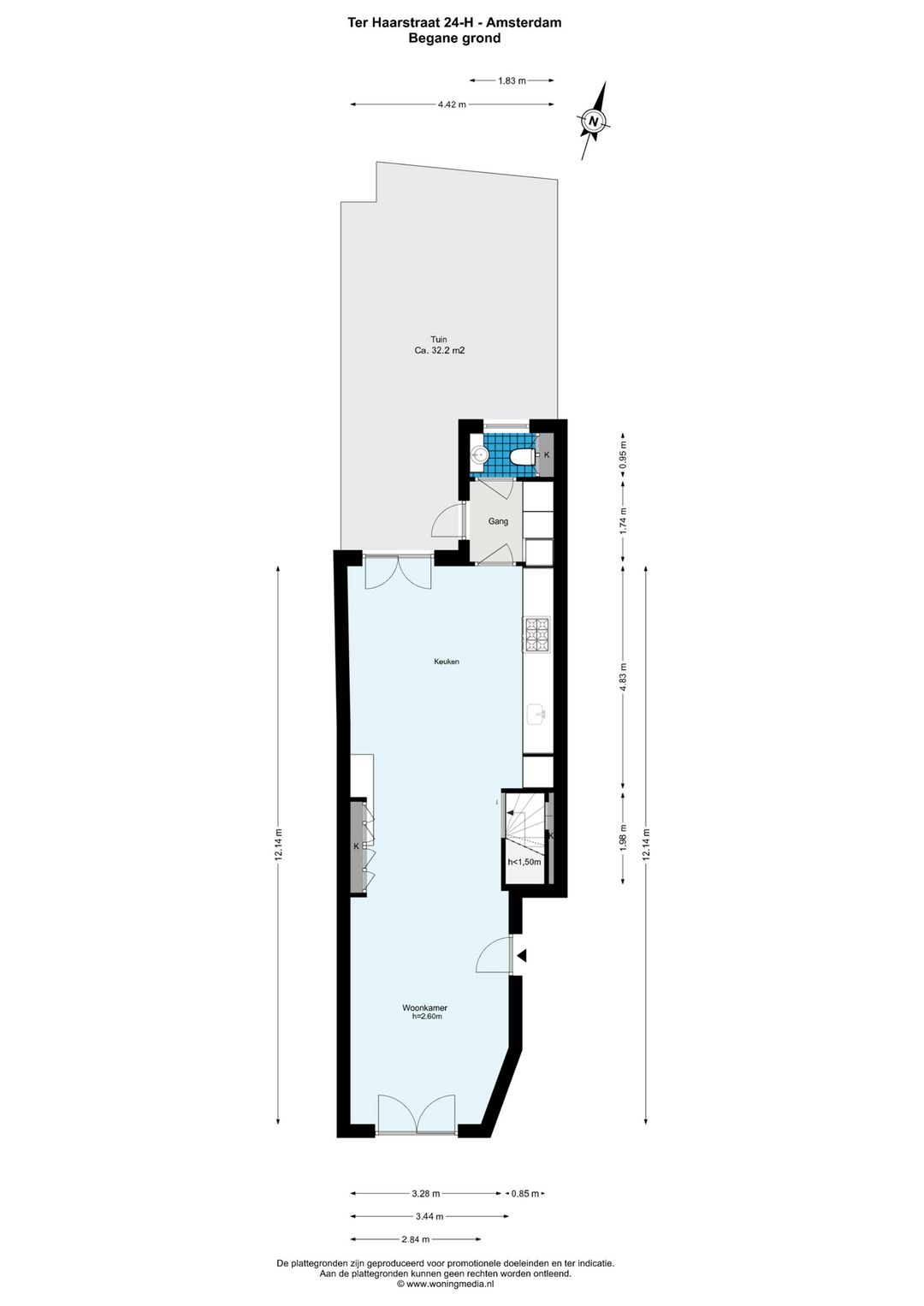 Foto 28 van Ter Haarstraat 24-H