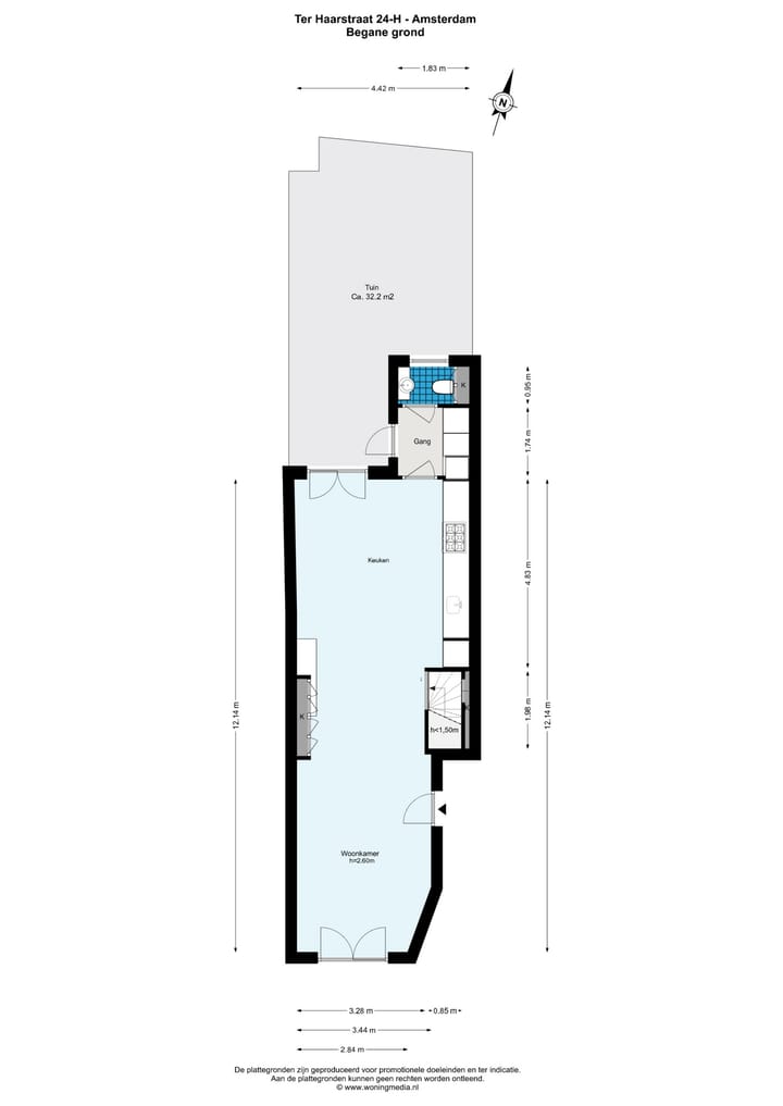 Foto 28 van Ter Haarstraat 24-H