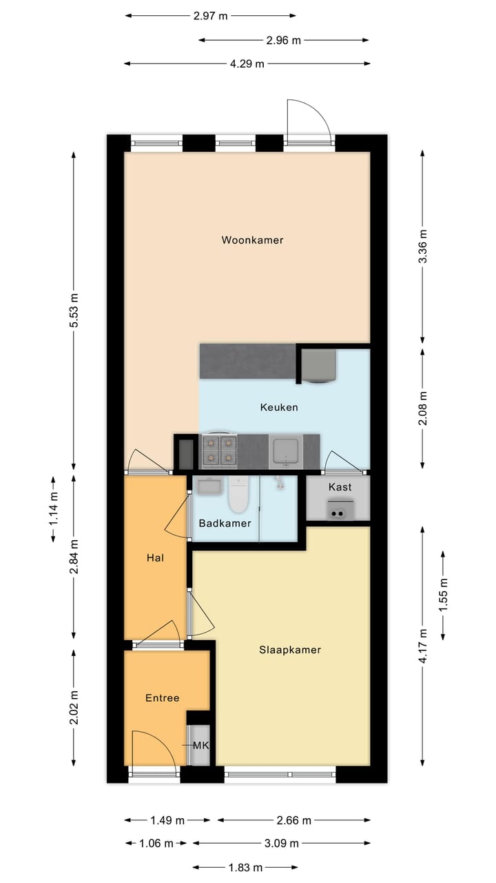 Foto 22 van Koningsweg 18-I