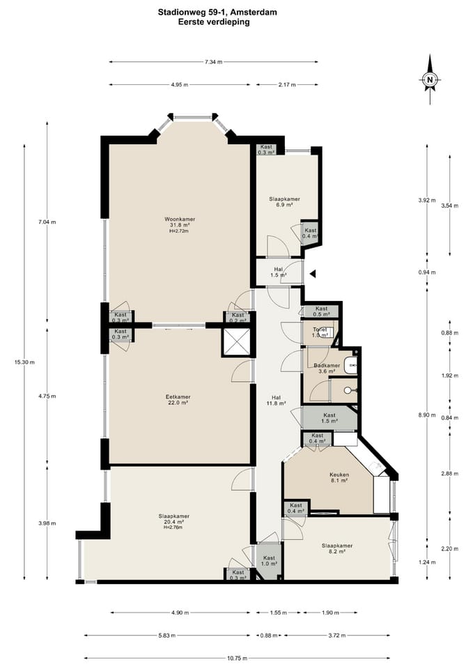 Foto 20 van Stadionweg 59-1