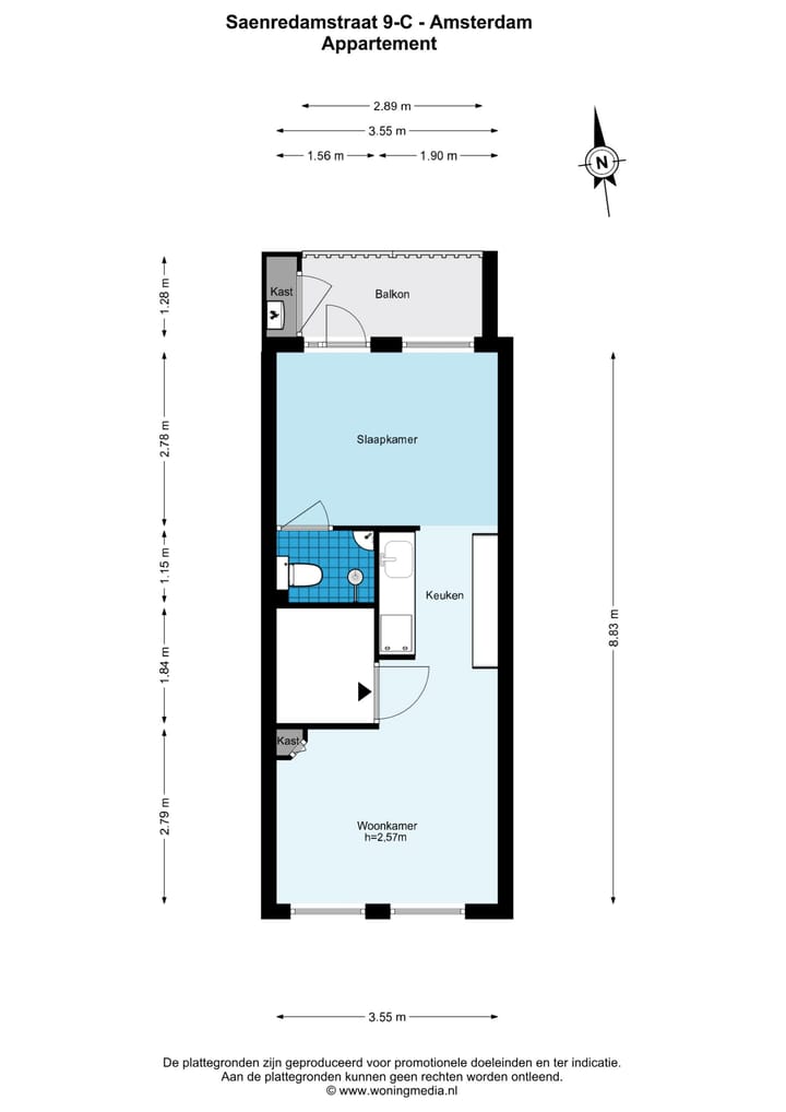 Photo 15 of Saenredamstraat 9-C