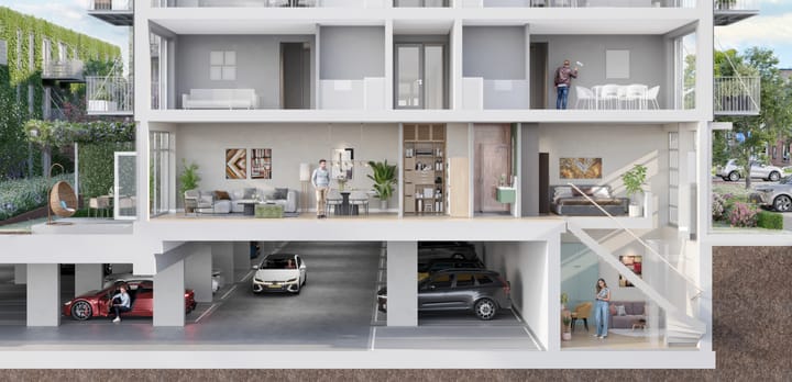 Foto van Conservenfabriek | Type B1 Portiekflat