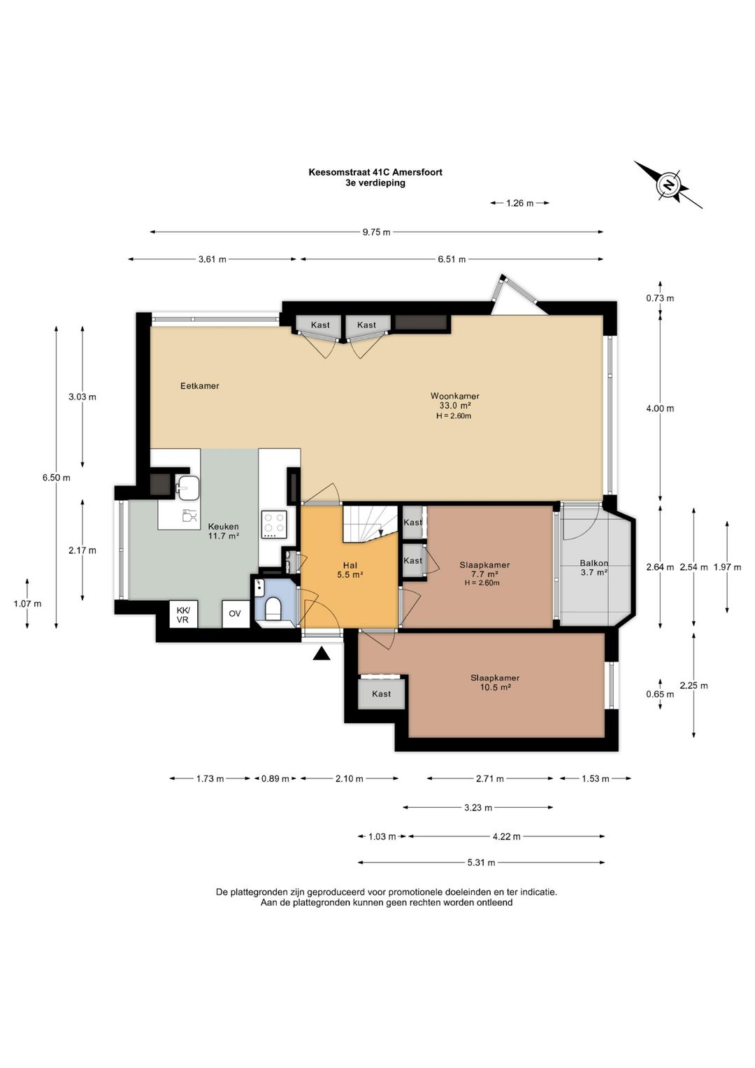 Foto 38 van Keesomstraat 41-C