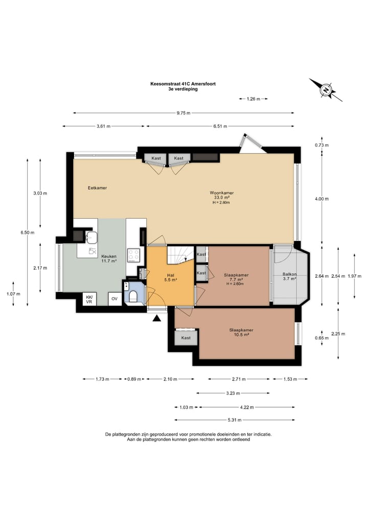 Foto 38 van Keesomstraat 41-C