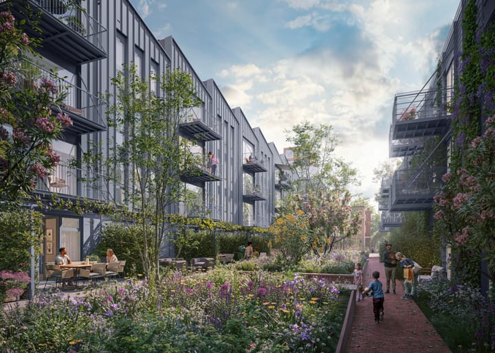 Foto van Conservenfabriek | Type B3 Portiekwoning