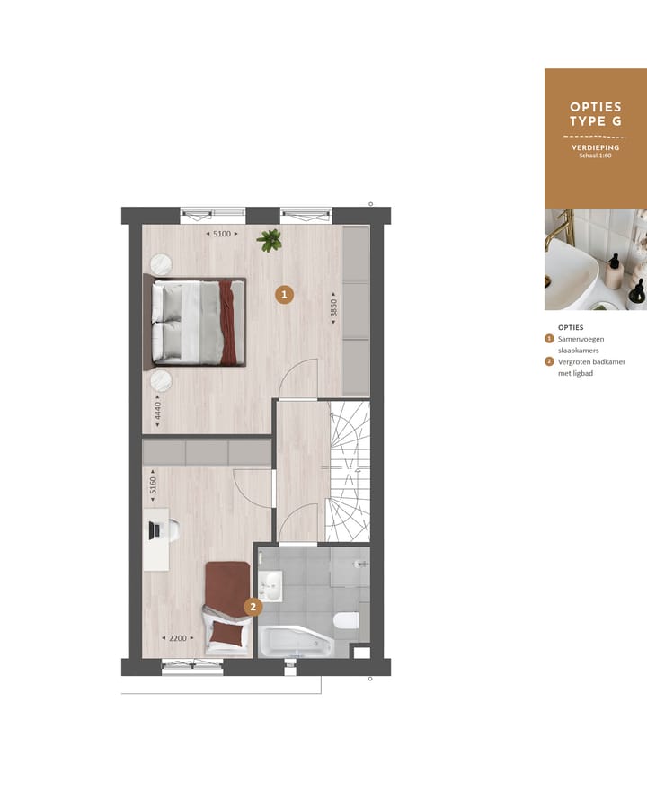 Foto 23 van Tussenwoning | Type G (Bouwnr. 509)