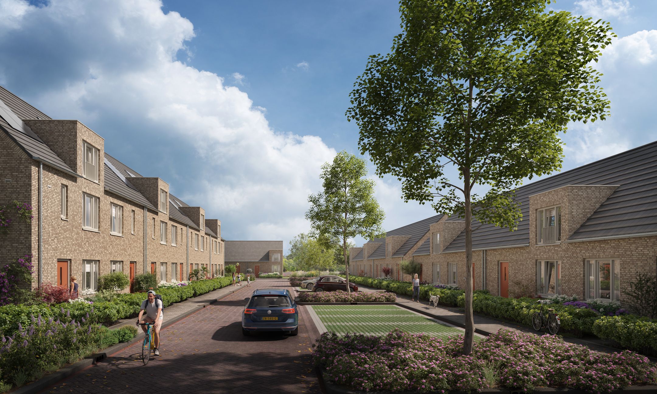 Image of Emmakwartier (woningen en bouwkavels)