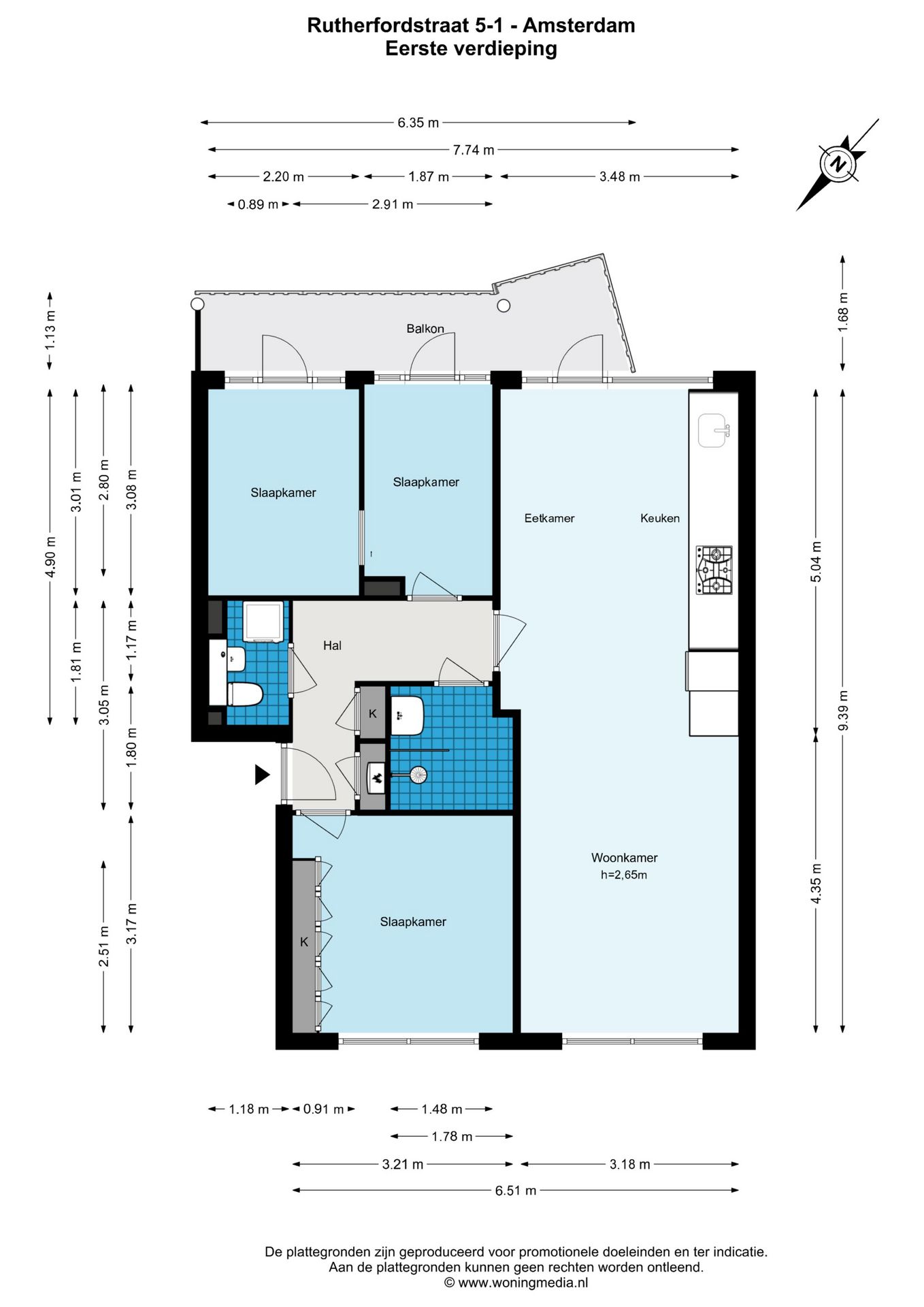 Foto 40 van Rutherfordstraat 5-1